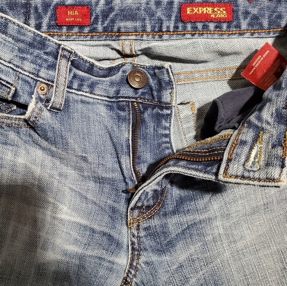Express MIA Boot Cut Women's Jeans Size 4L - Picture 4 of 10